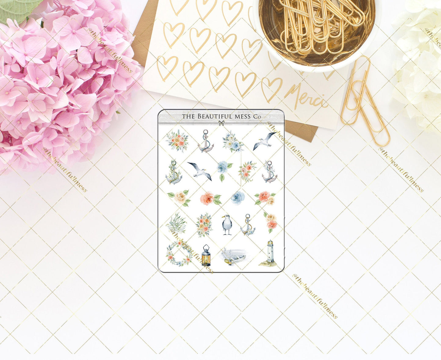 By the Sea Deco Stickers