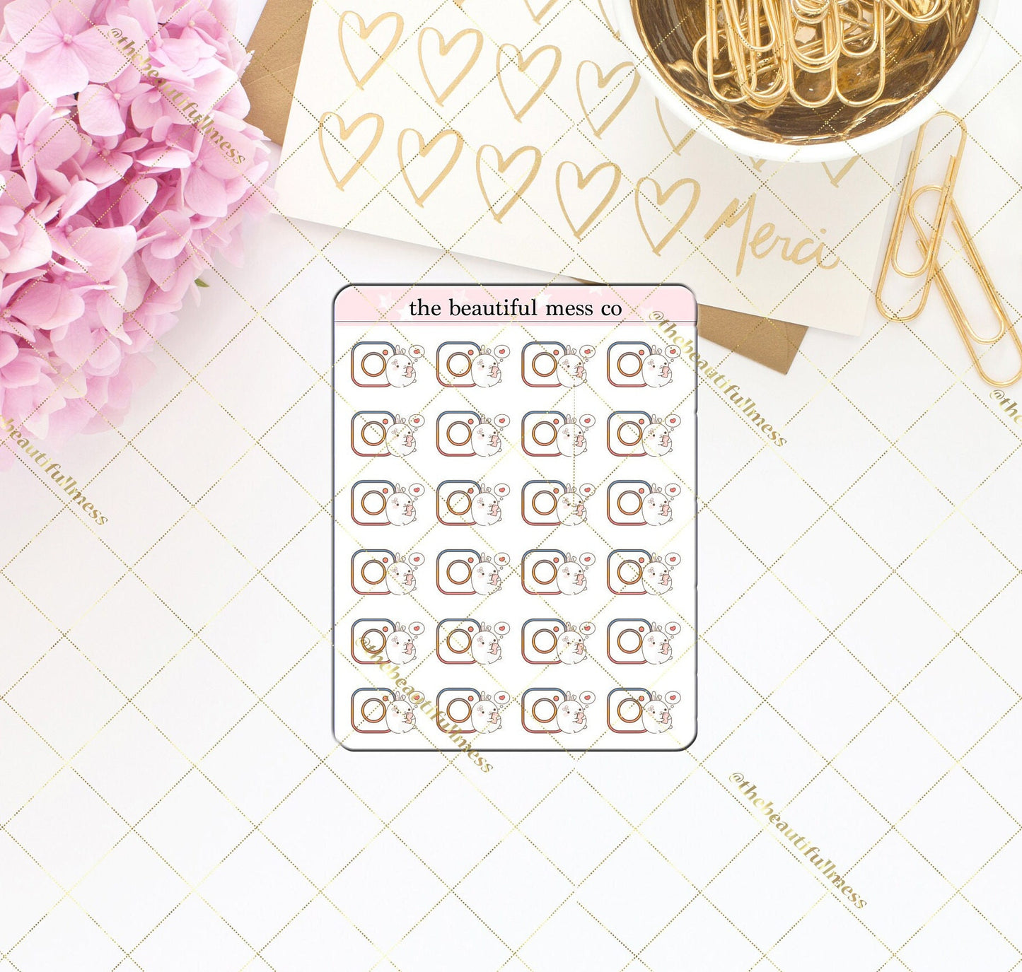 Bunny IG Deco Stickers