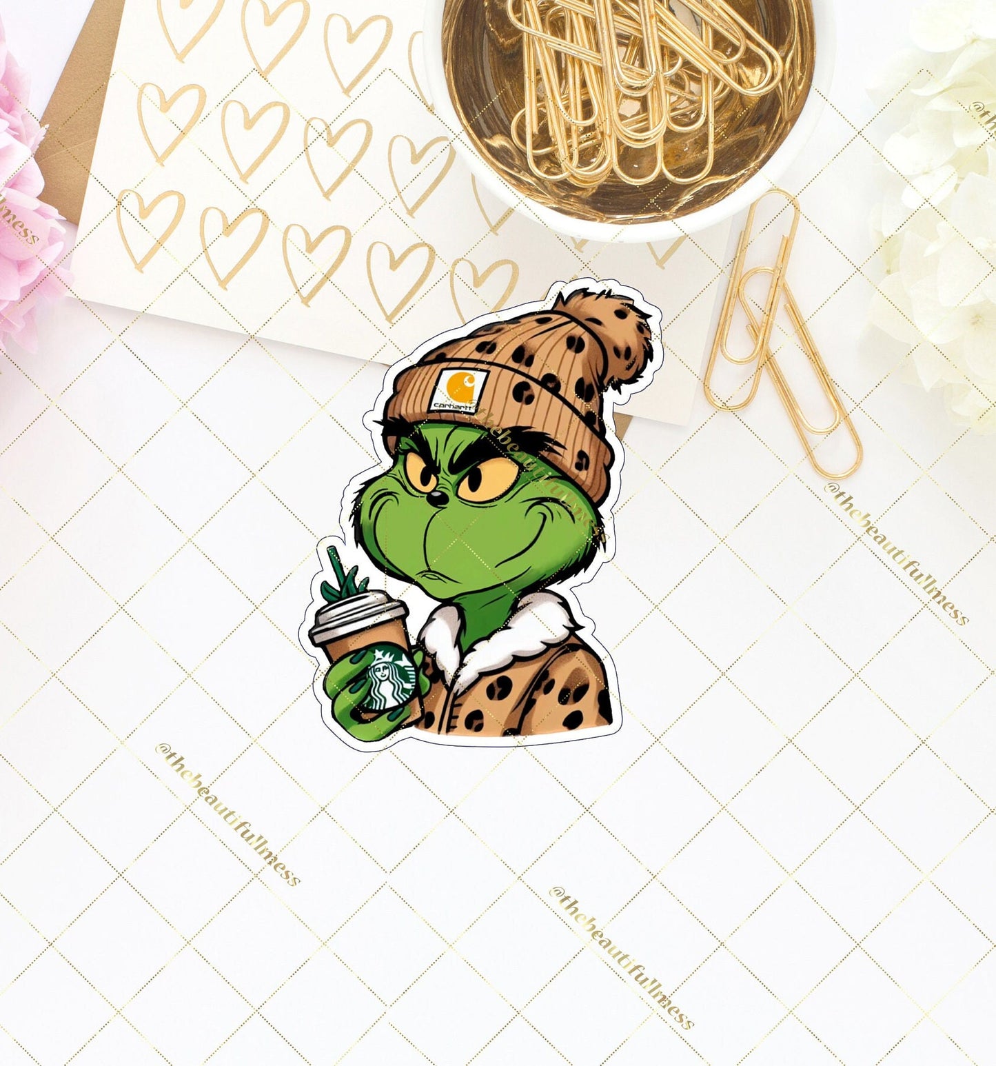 Green Guy Coffee Sticker