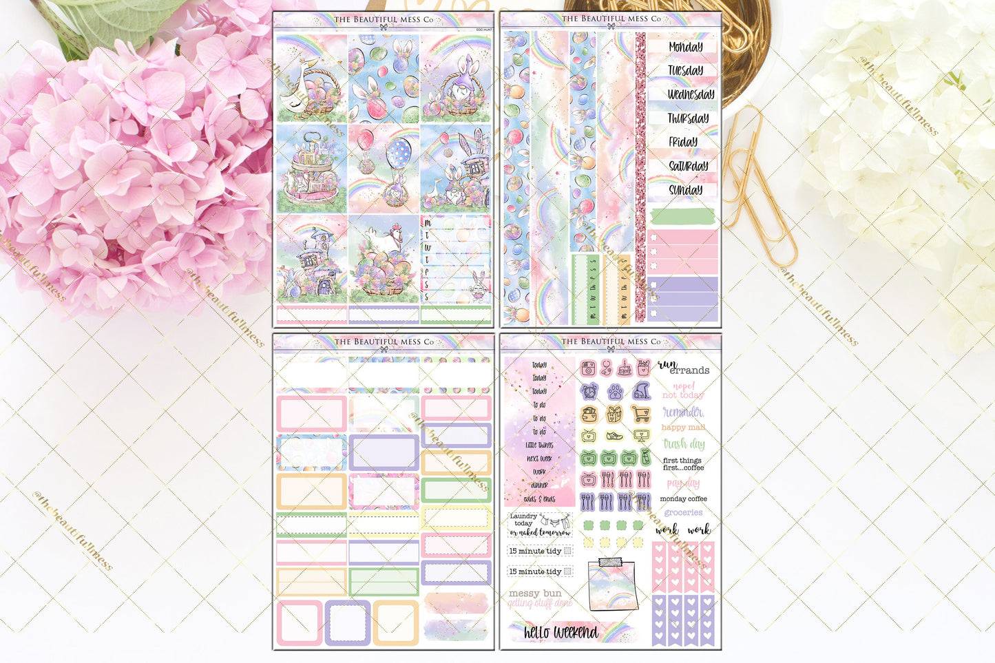 Egg Hunt Vertical Weekly Kit