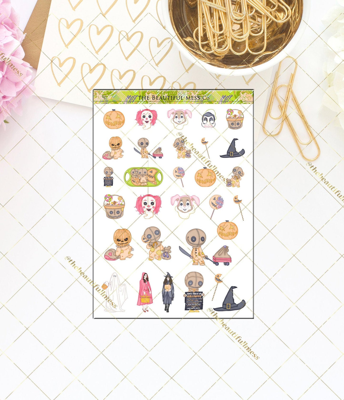 Tricks and Treats Deco Stickers