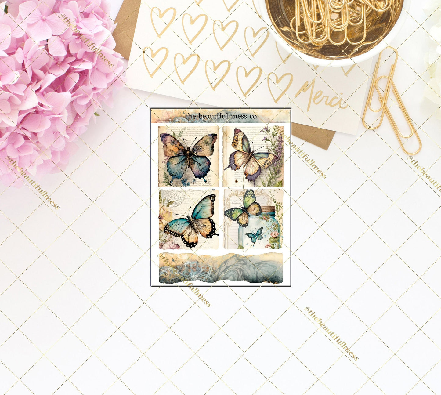 Butterflies Mini Journaling Kit