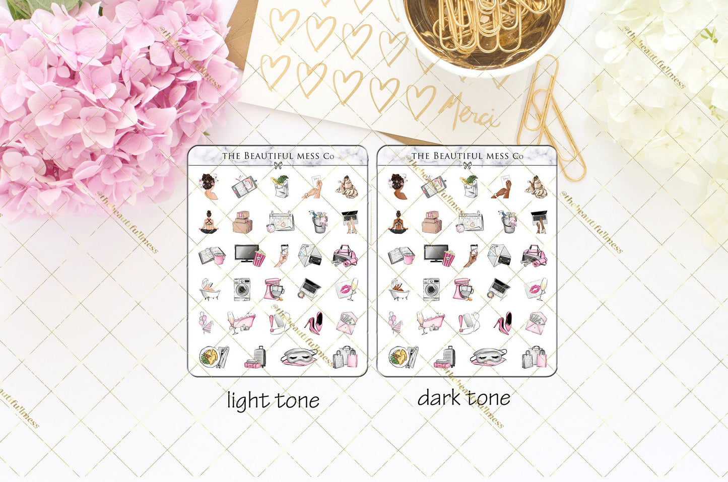 Planner Icons Stickers