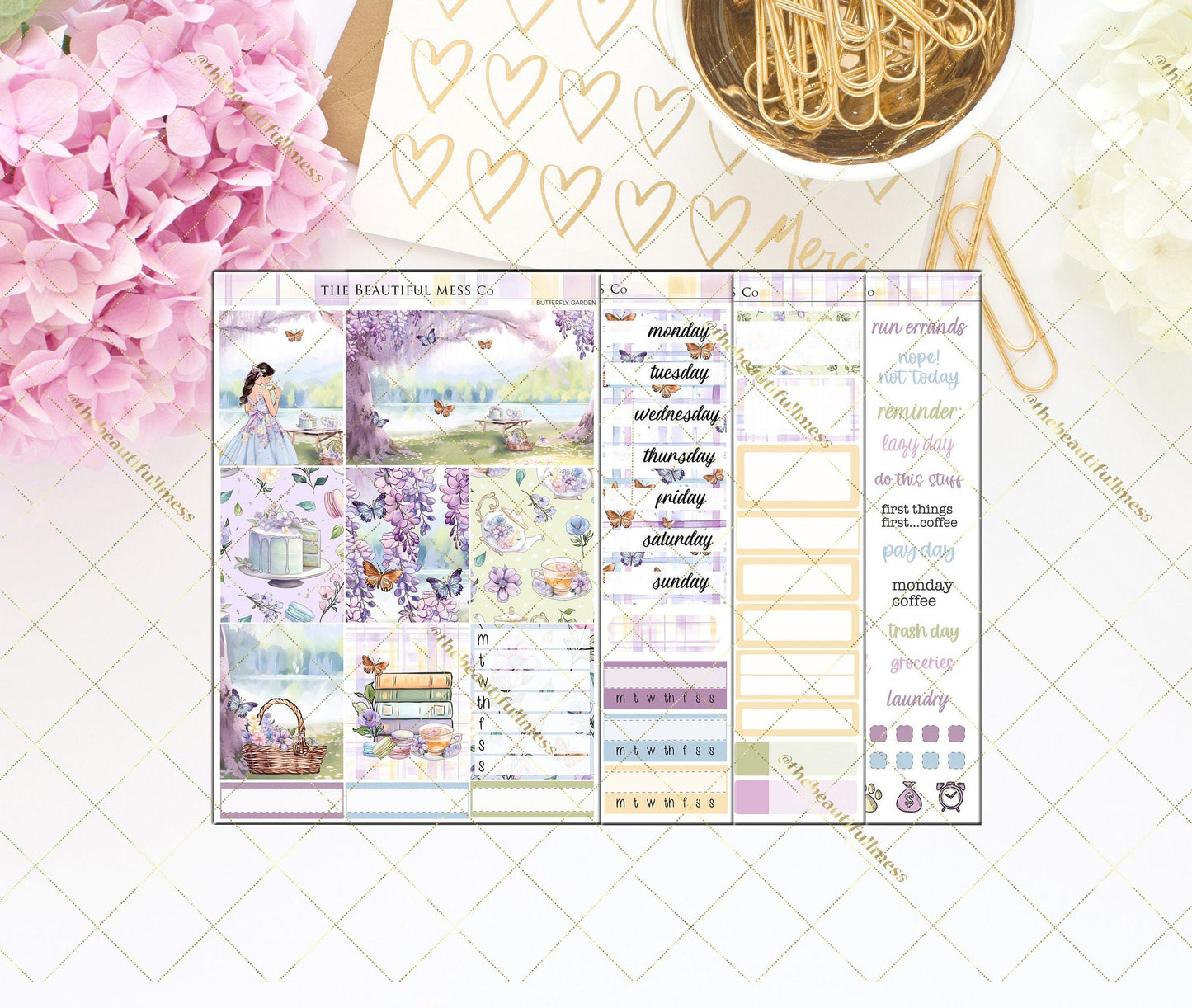 Butterfly Garden Vertical Weekly Kit