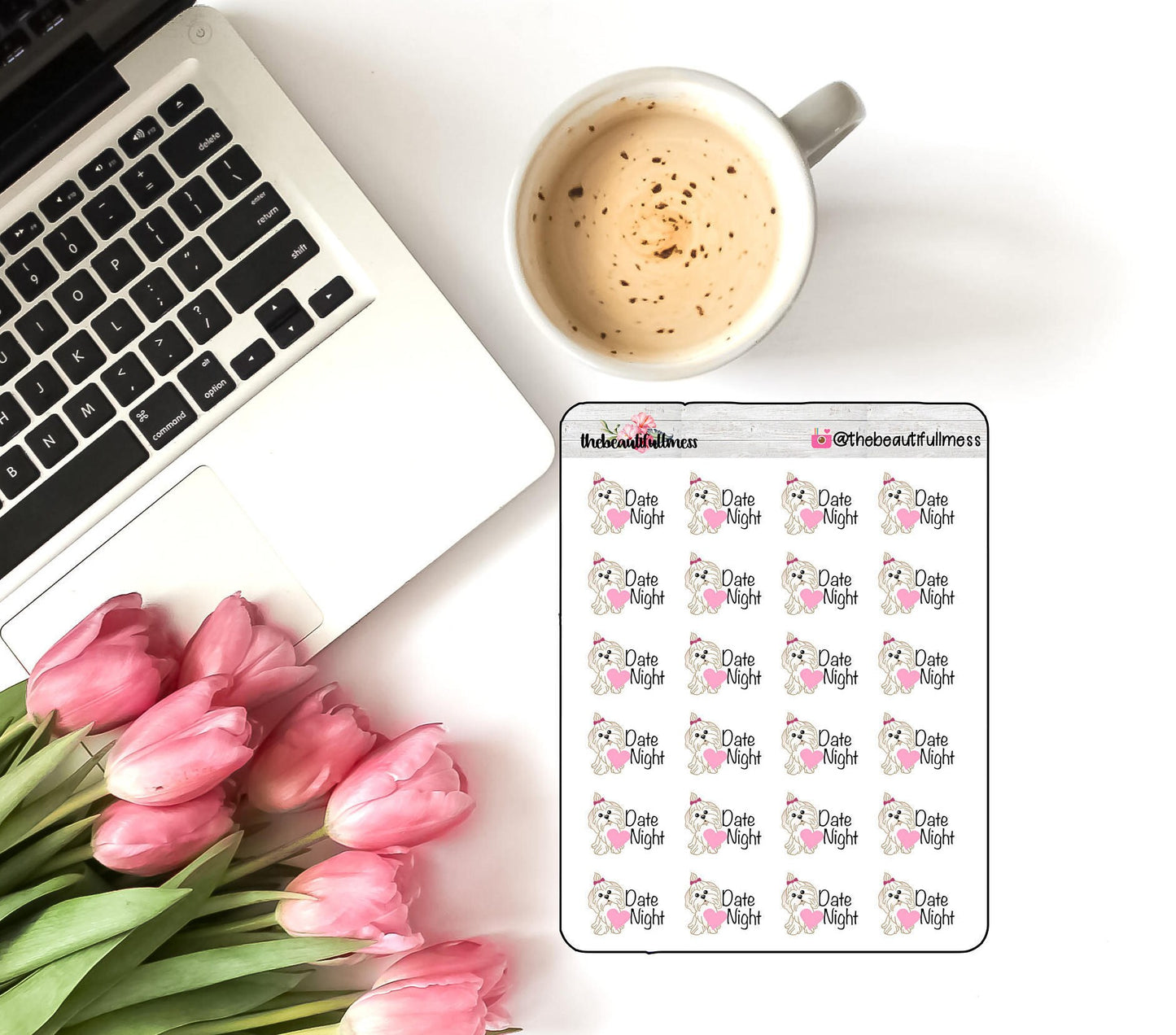 Lily Date Night Stickers
