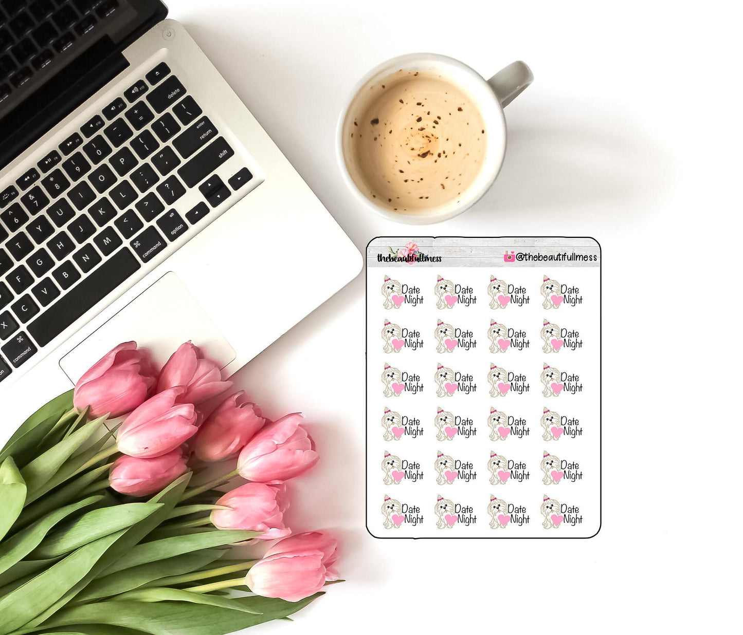 Lily Date Night Stickers