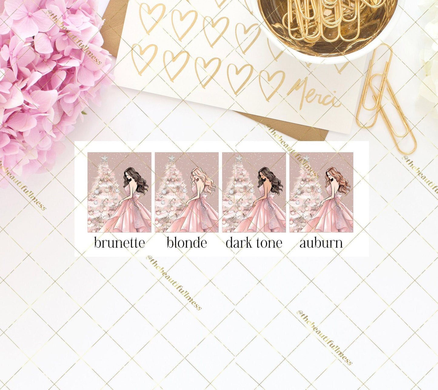Dear Santa Planner Stickers / Hobonichi Cousins