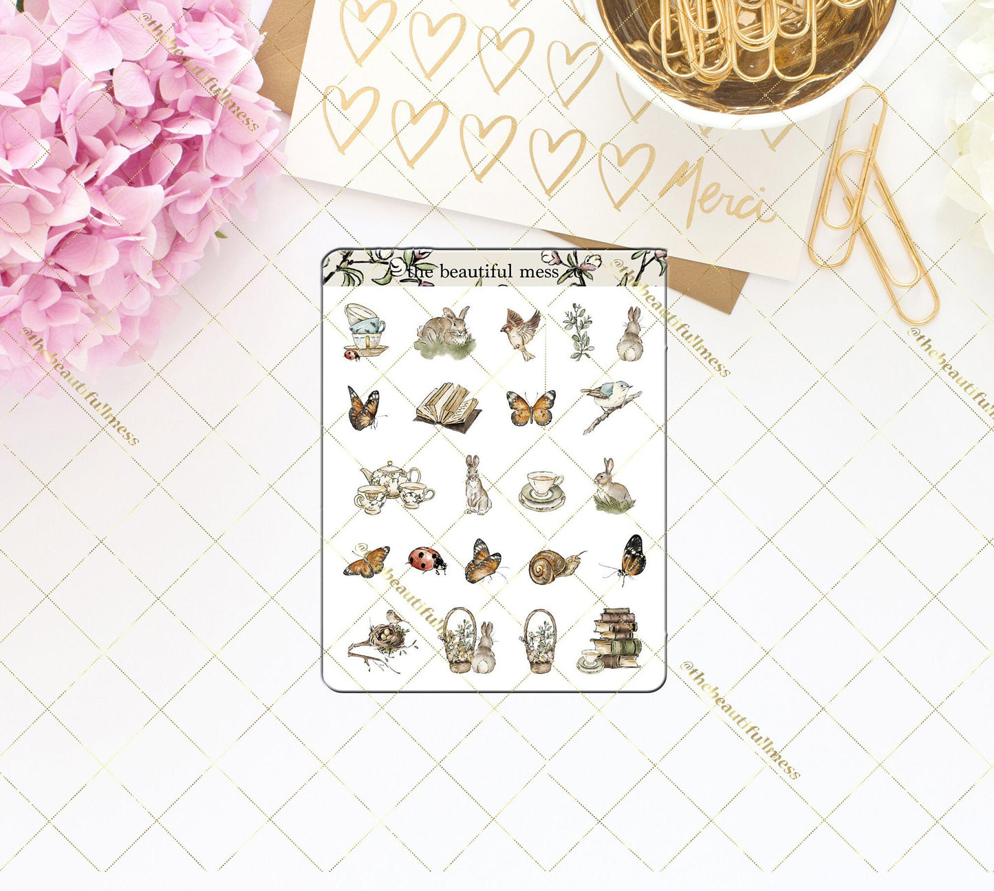 Simply Spring Small Deco Stickers