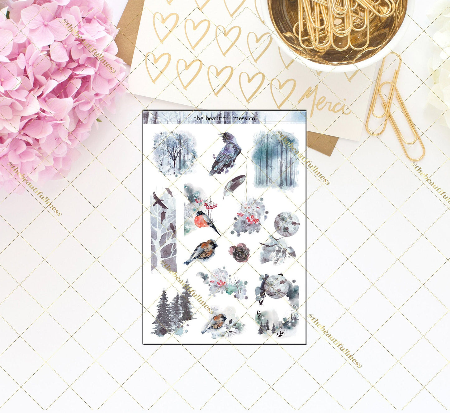 Ravens Winter Deco Journaling