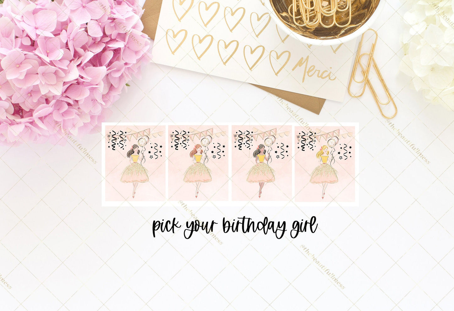 Happy Birthday FOILED Weekly Kit