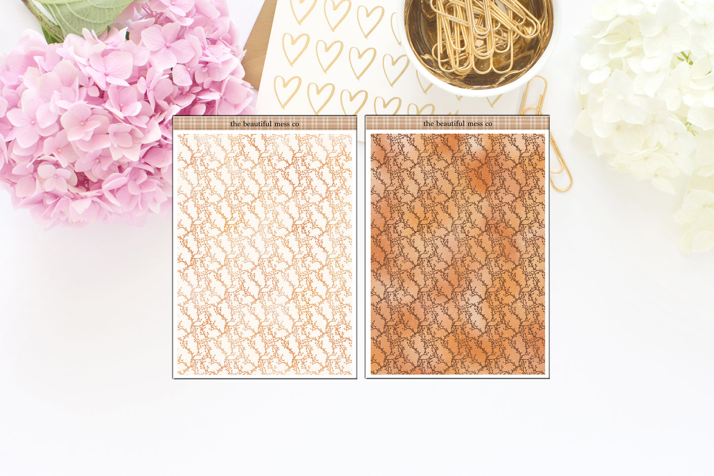 Amber Dream 2 Washi Sheet