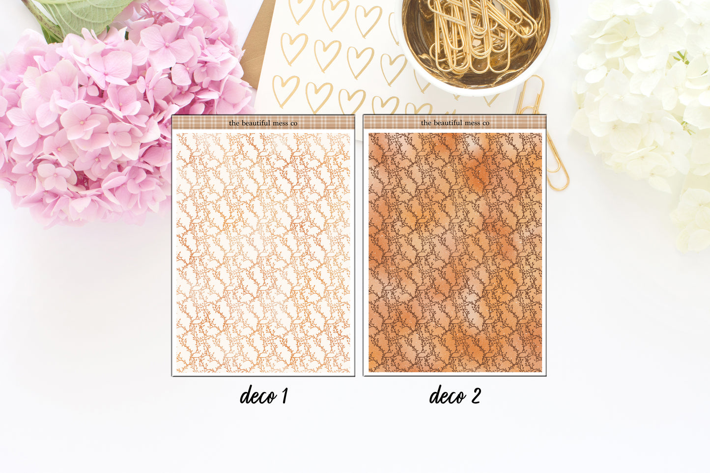 Amber Dream 2 Washi Sheet