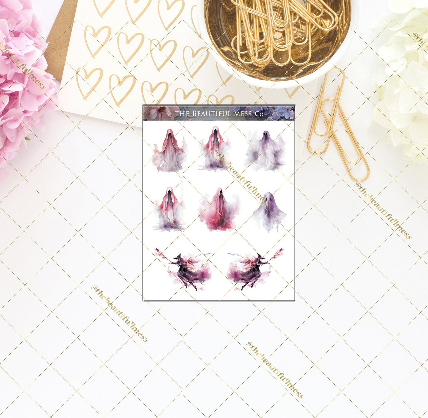 Ghosts Deco Stickers