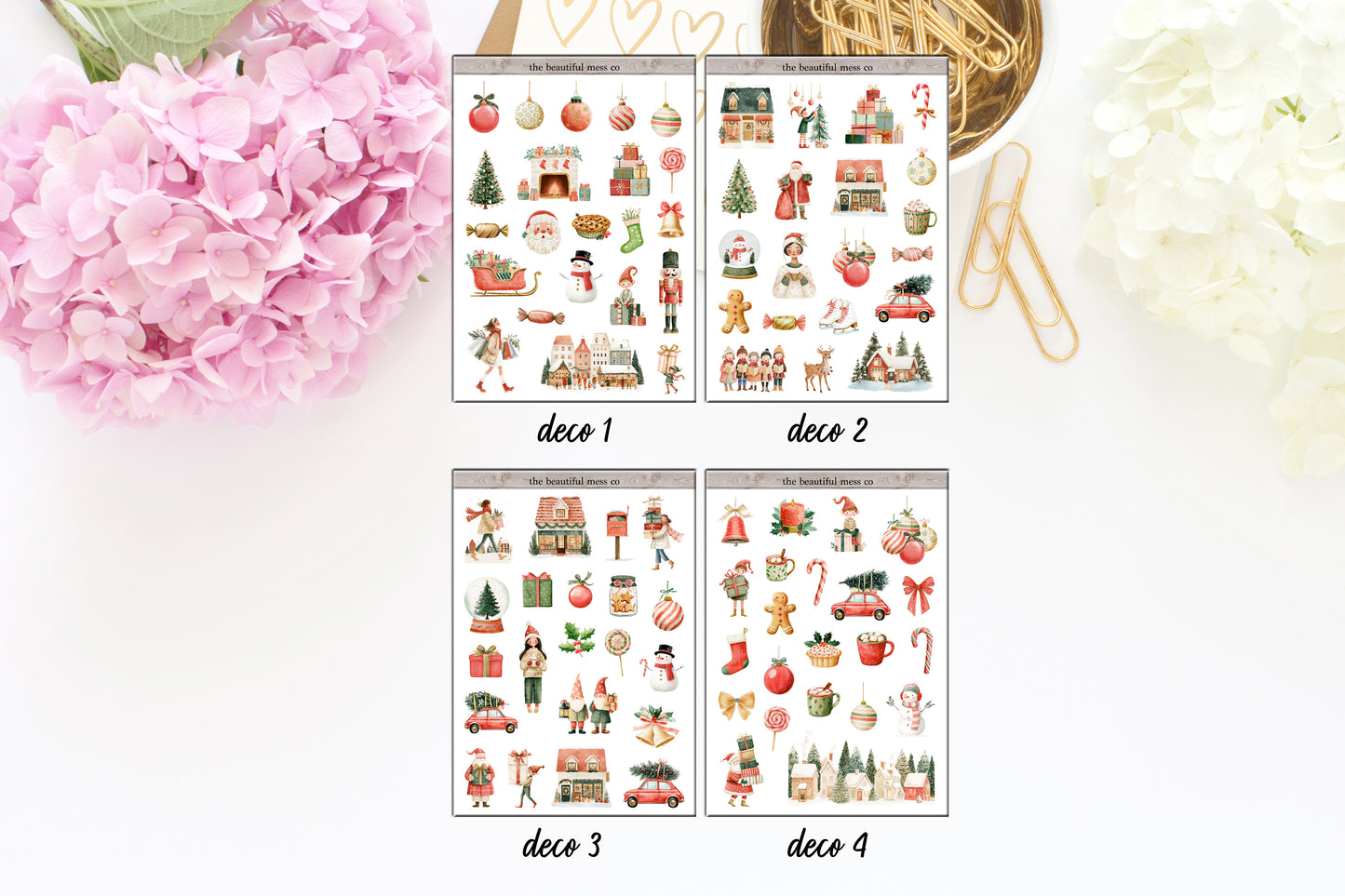 Christmas Season Journaling Deco