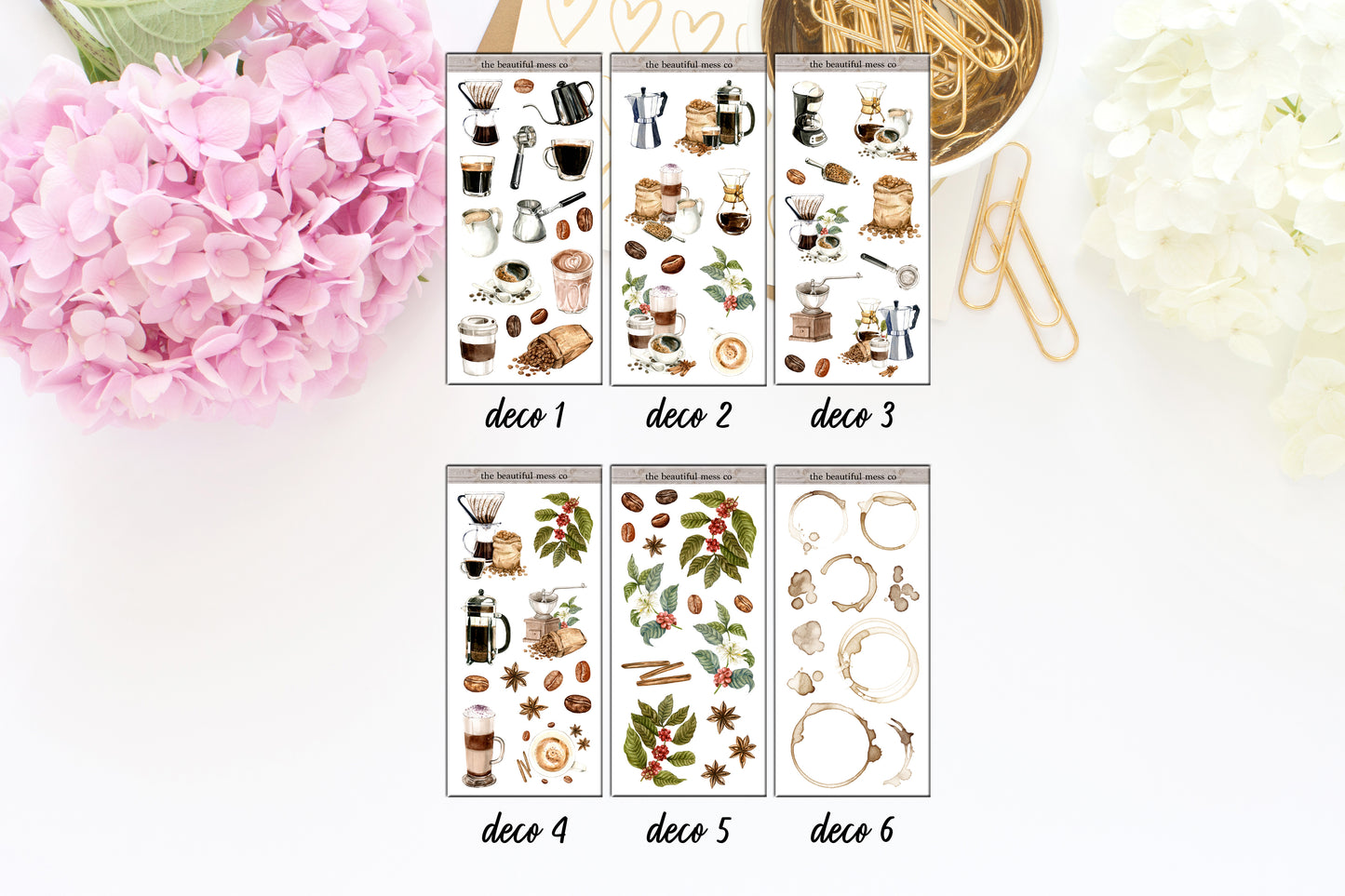 Coffee and Lattes Journaling Kit