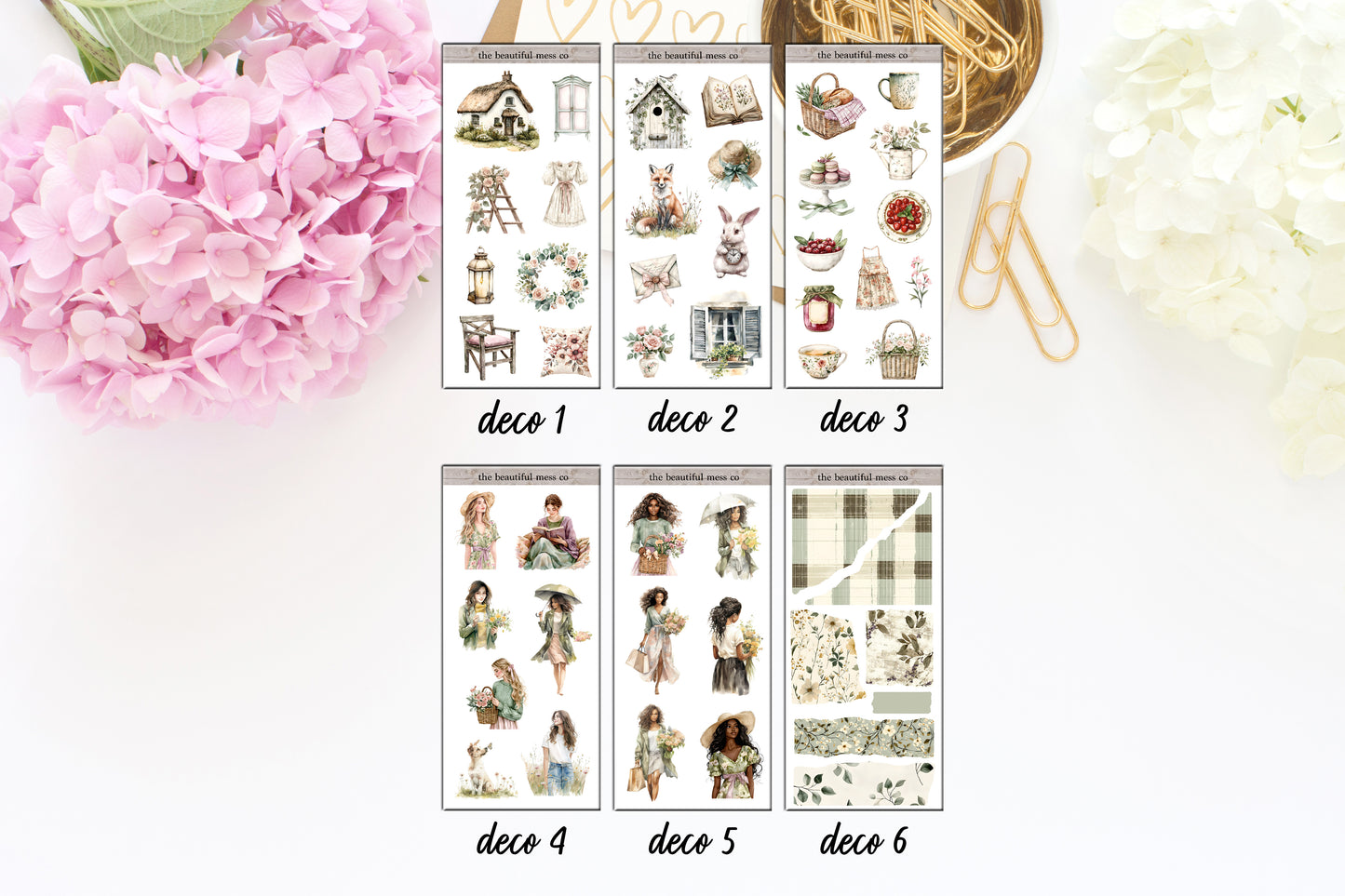 Cottagecore Spring Journaling Kit