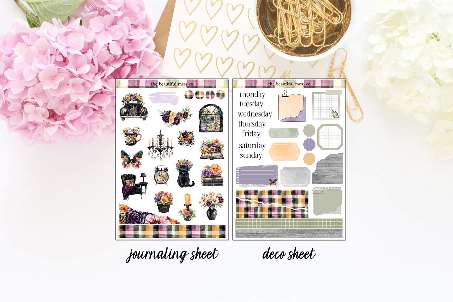 Dark Bloom Journaling Kit