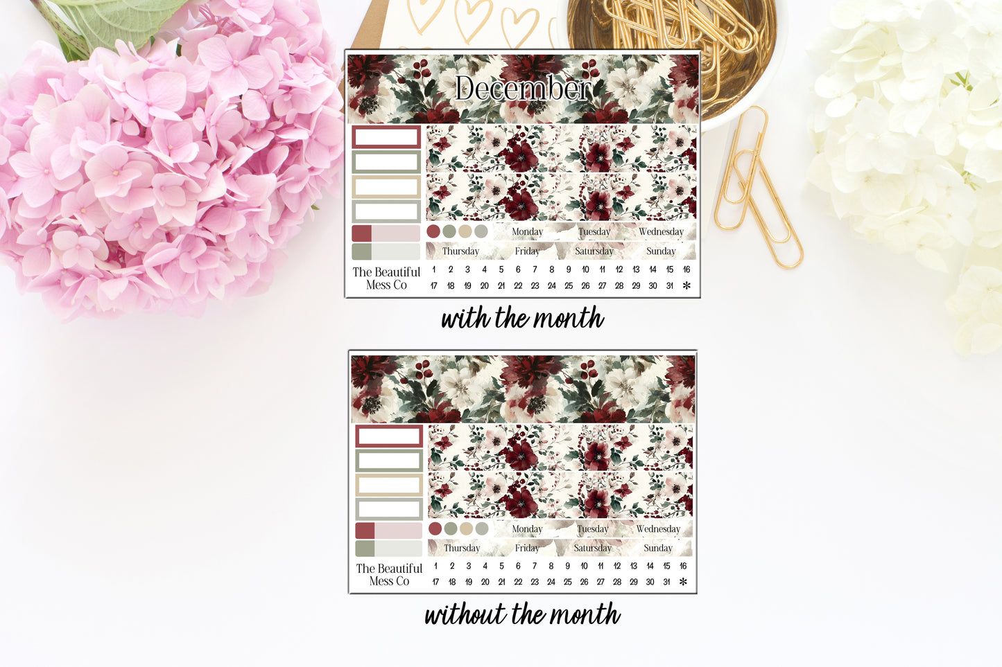 December Hobonichi Cousins Monthly
