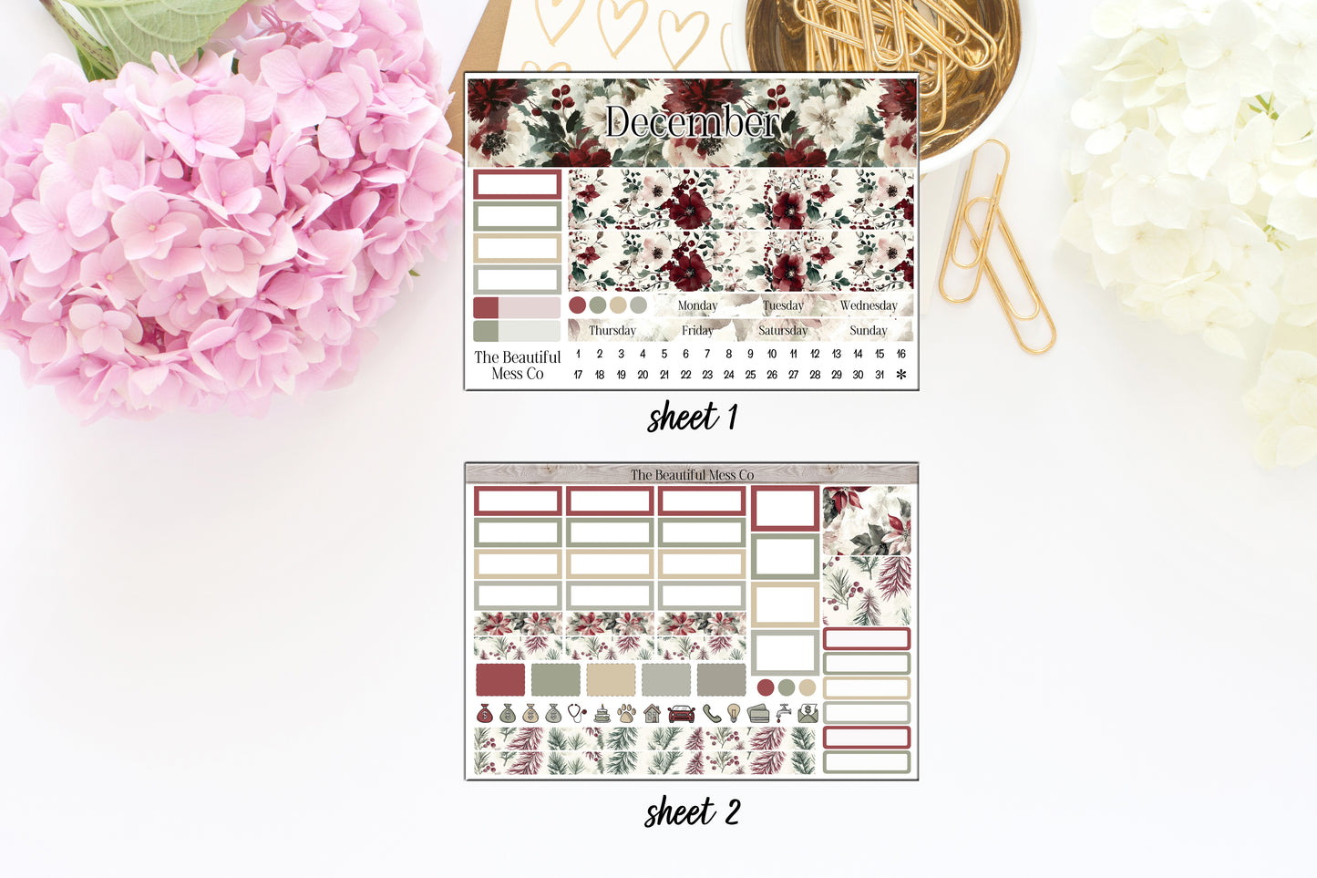 December Hobonichi Cousins Monthly