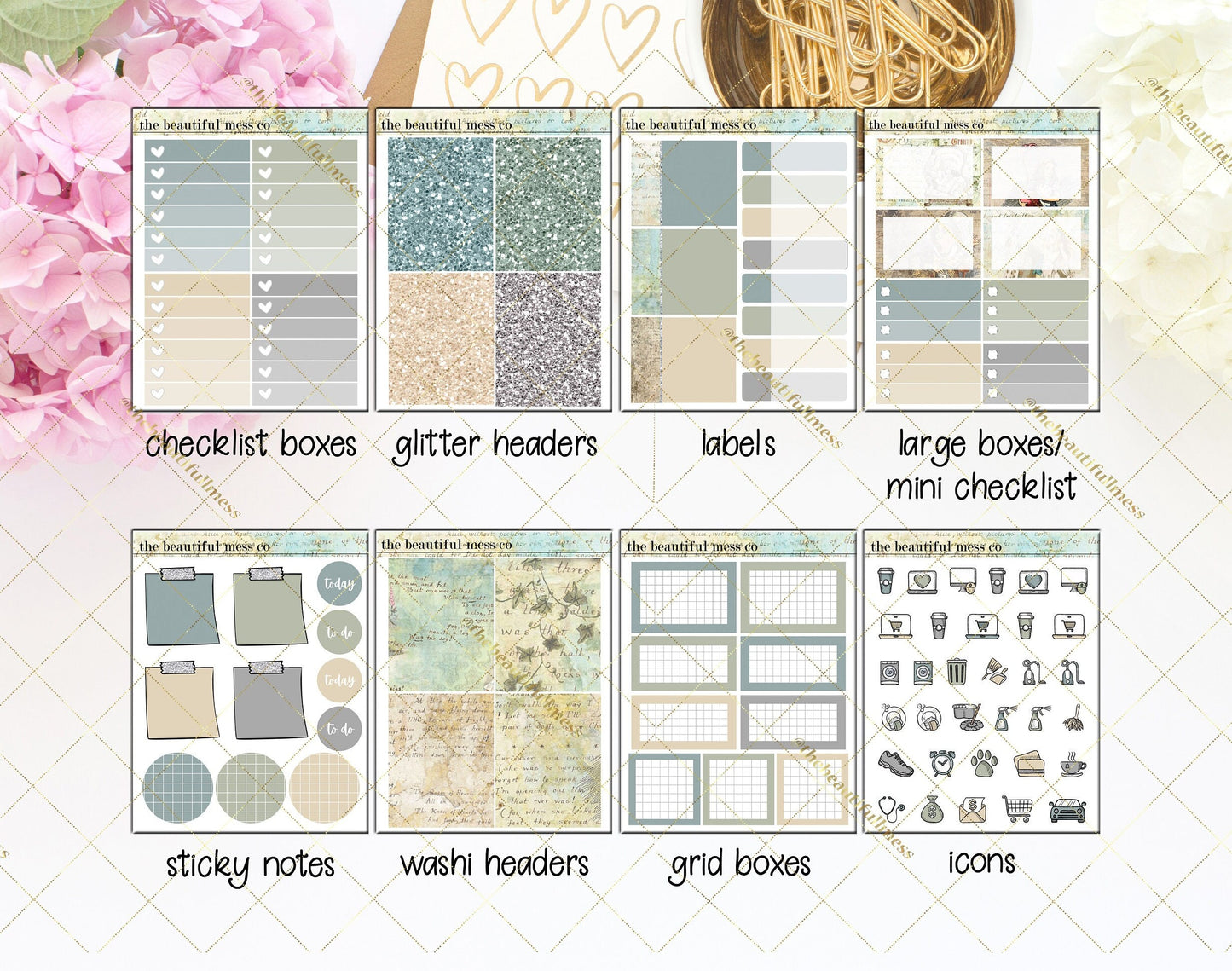 Wonderland 2 Add On Sheets Stickers