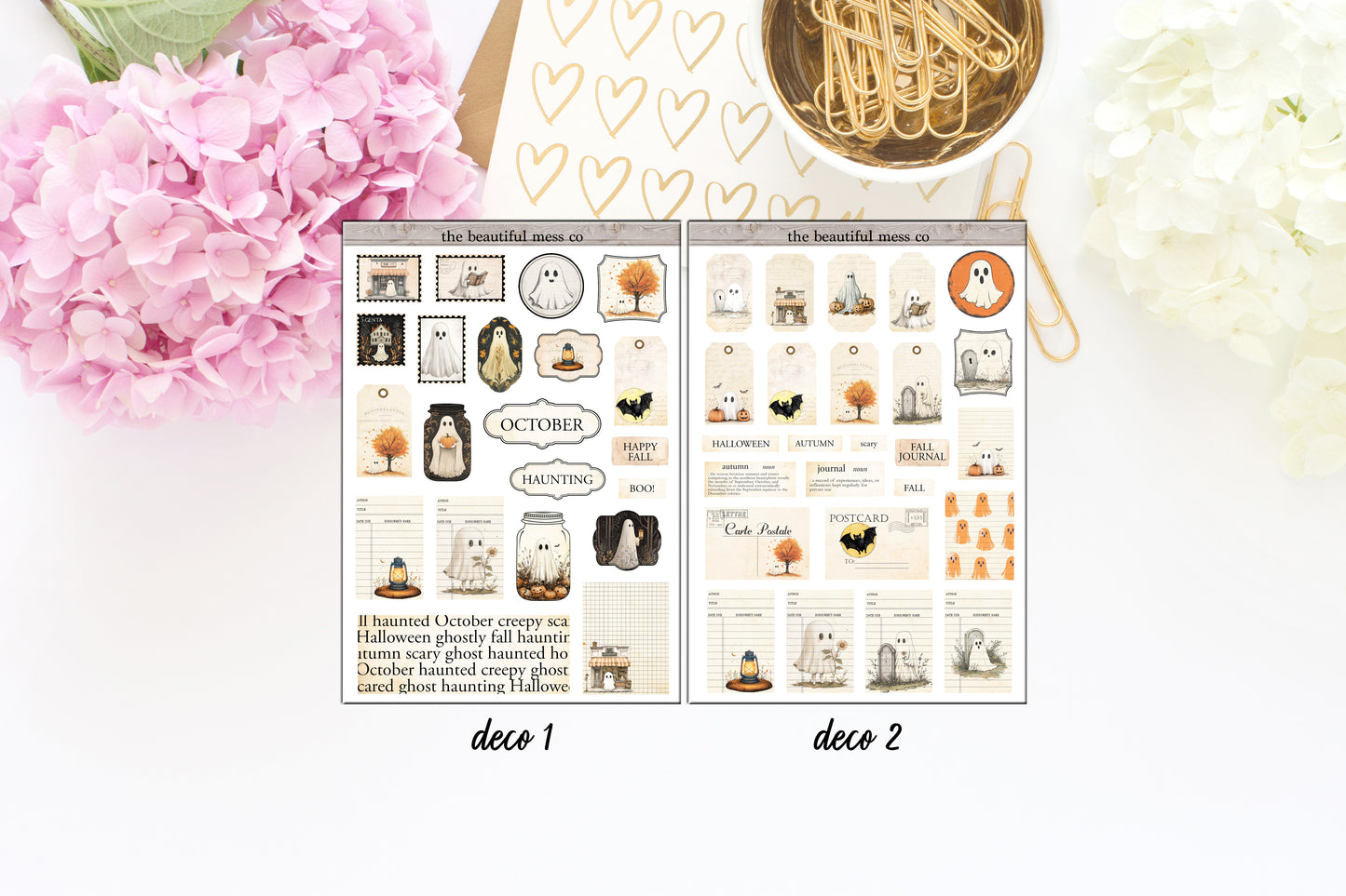 Ghost Journaling Deco