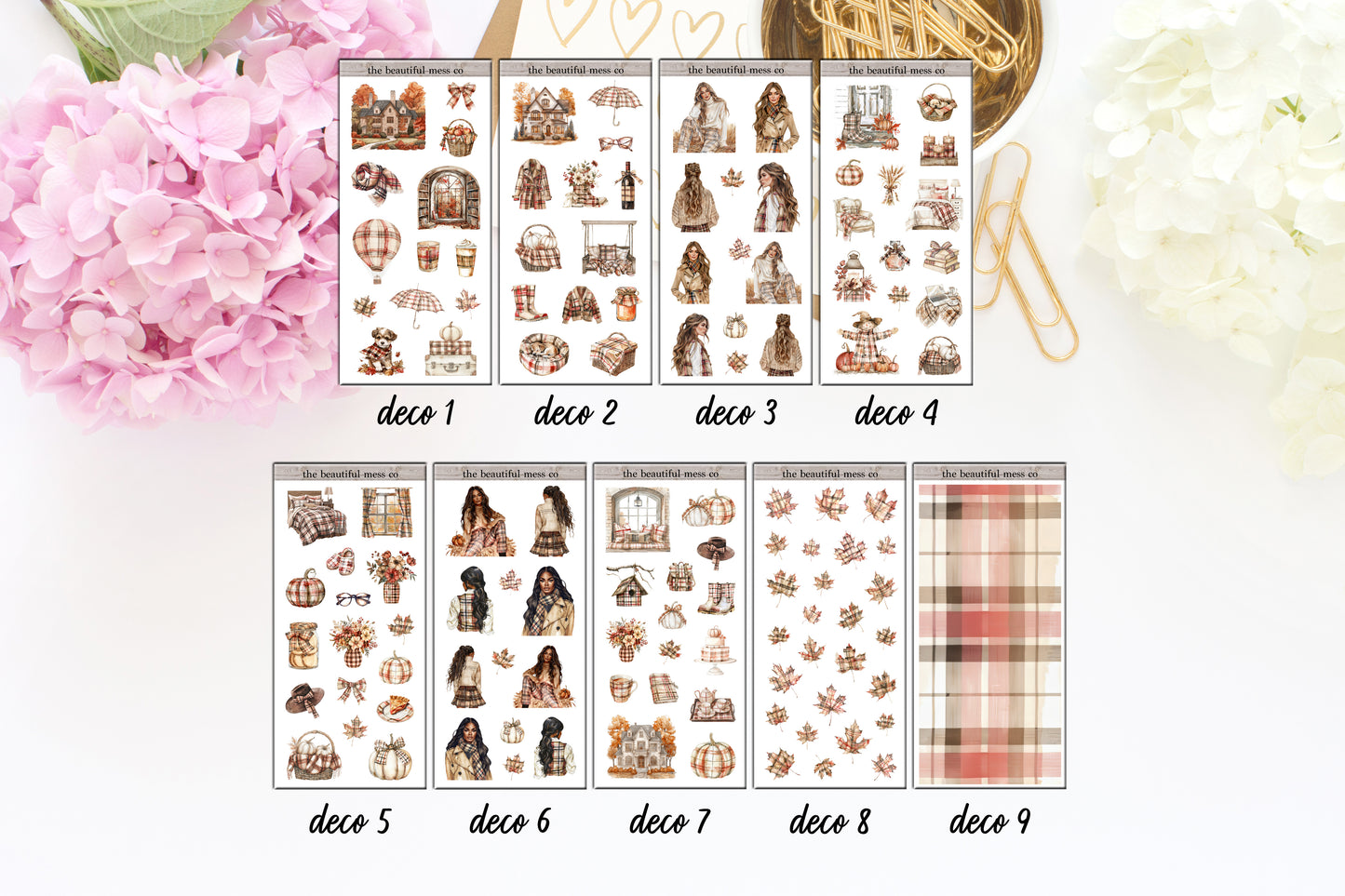 Plaid Fall Journaling