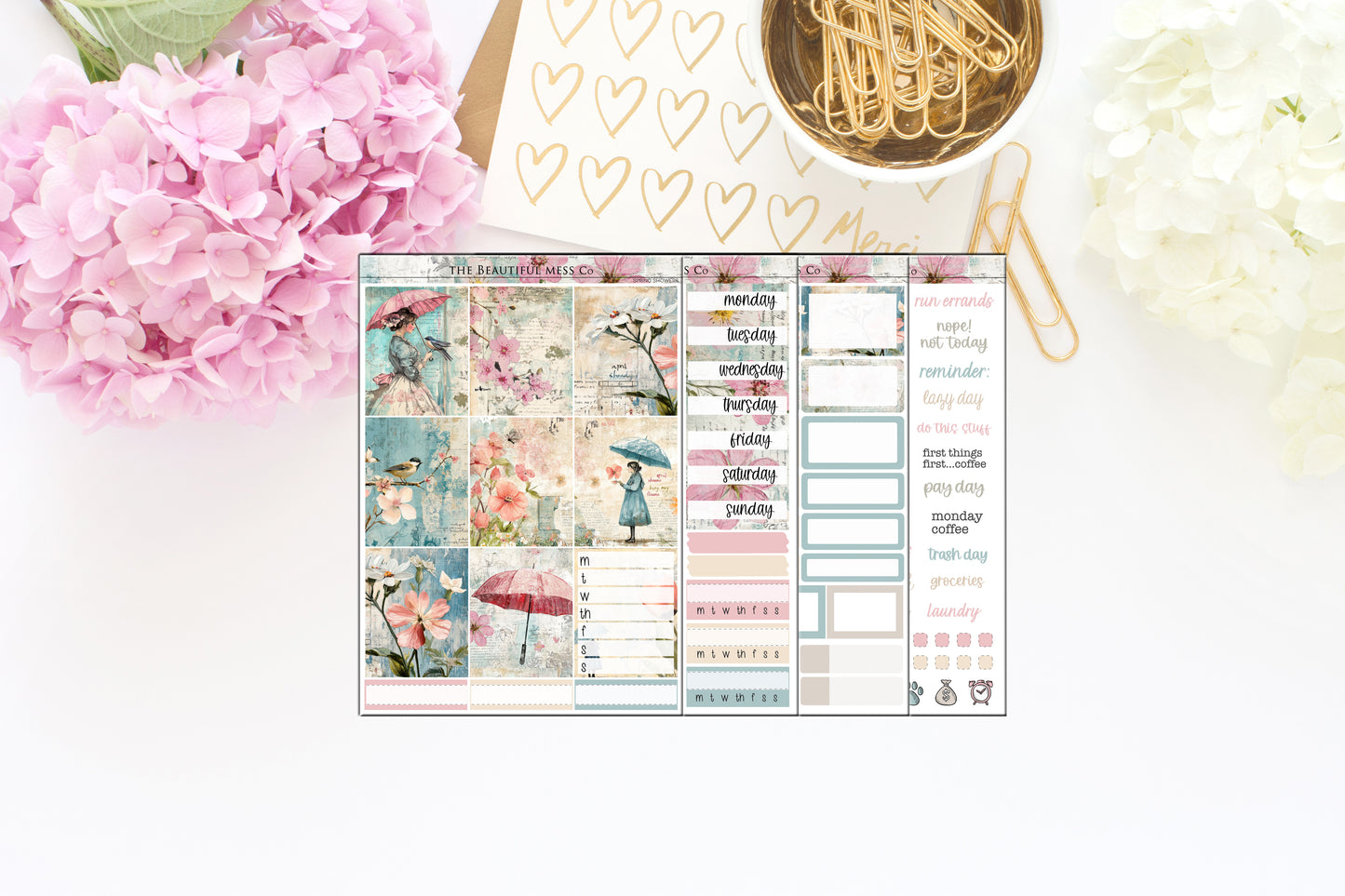 Spring time Vertical Weekly Kit