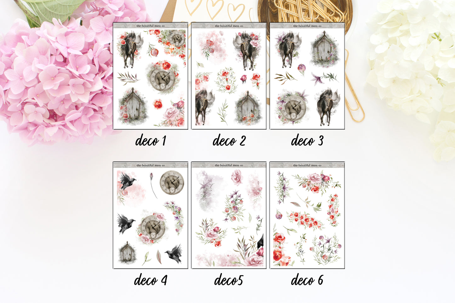 Timeless Journaling Deco Stickers