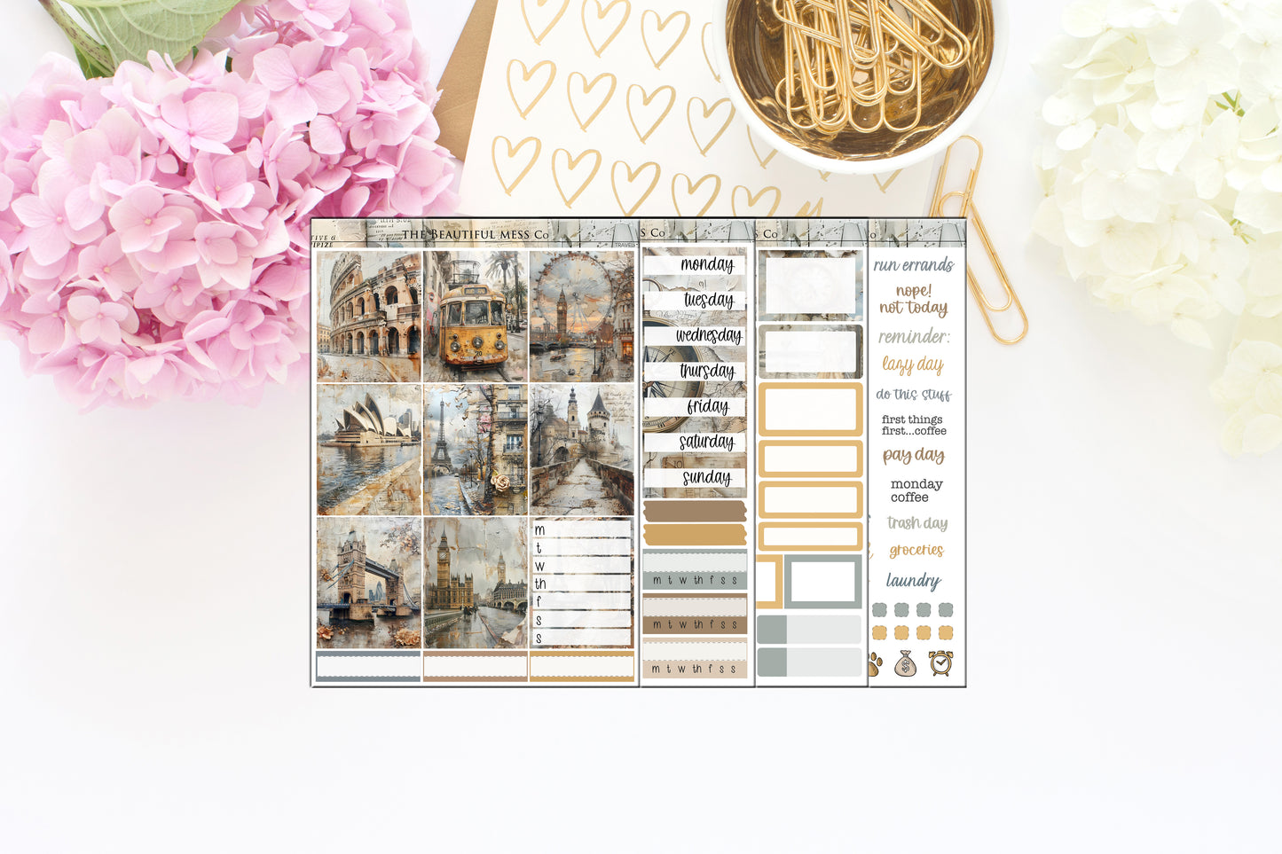 Travel Weekly Vertical Stickers