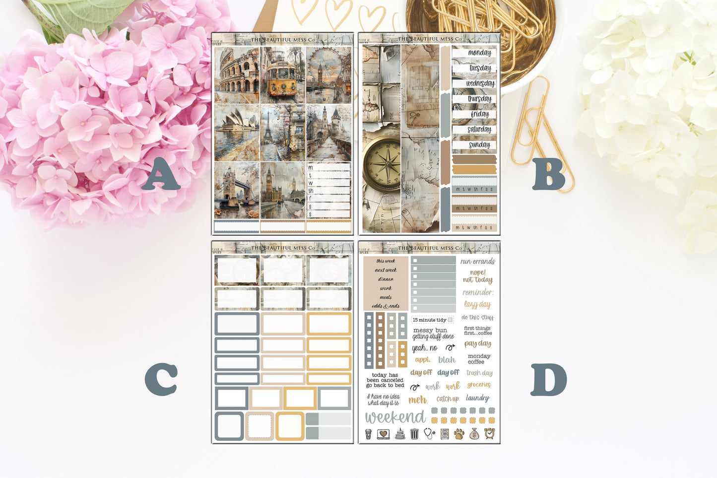 Travel Weekly Vertical Stickers