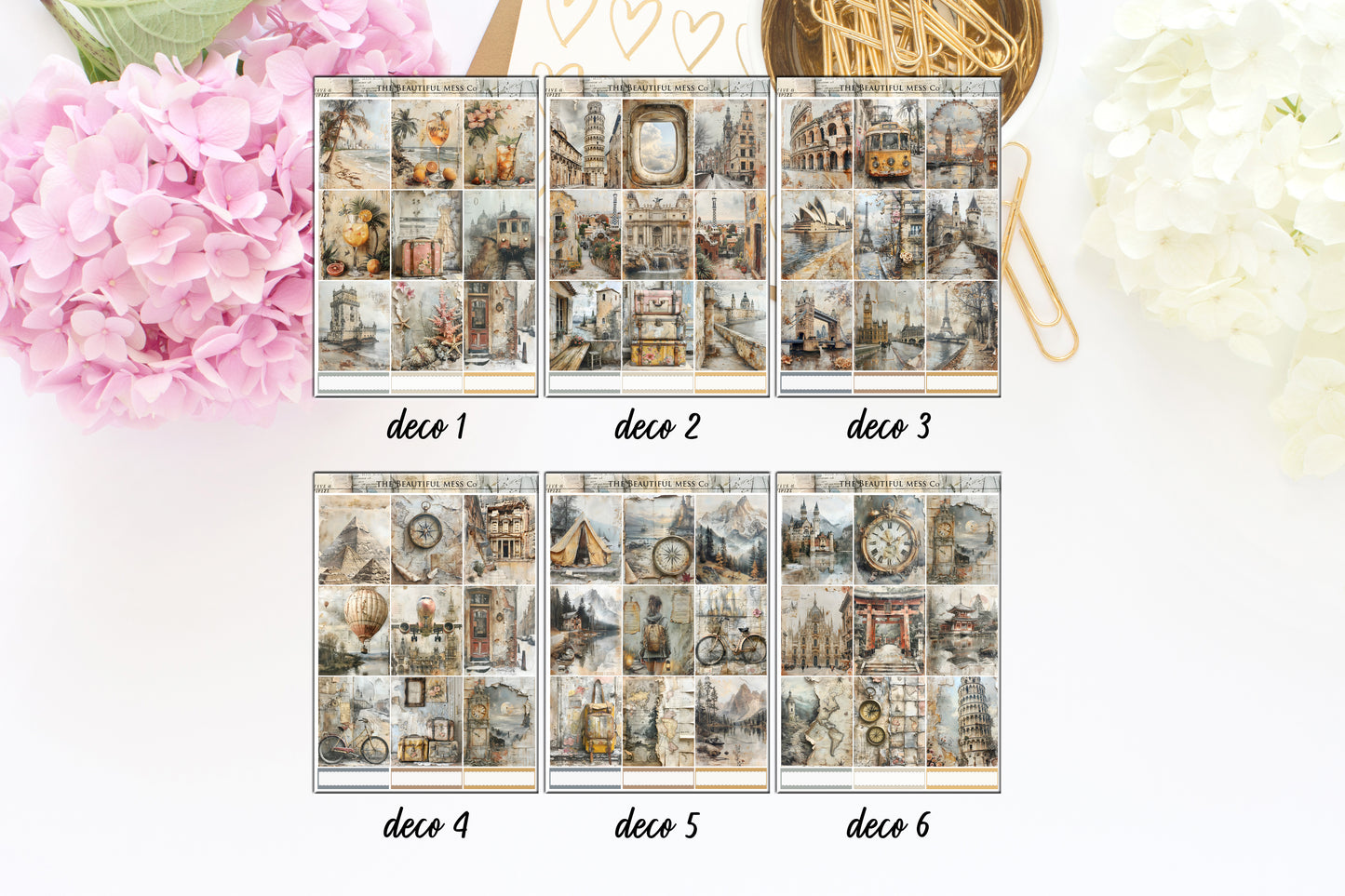 Travel Full Box Add-ons Stickers
