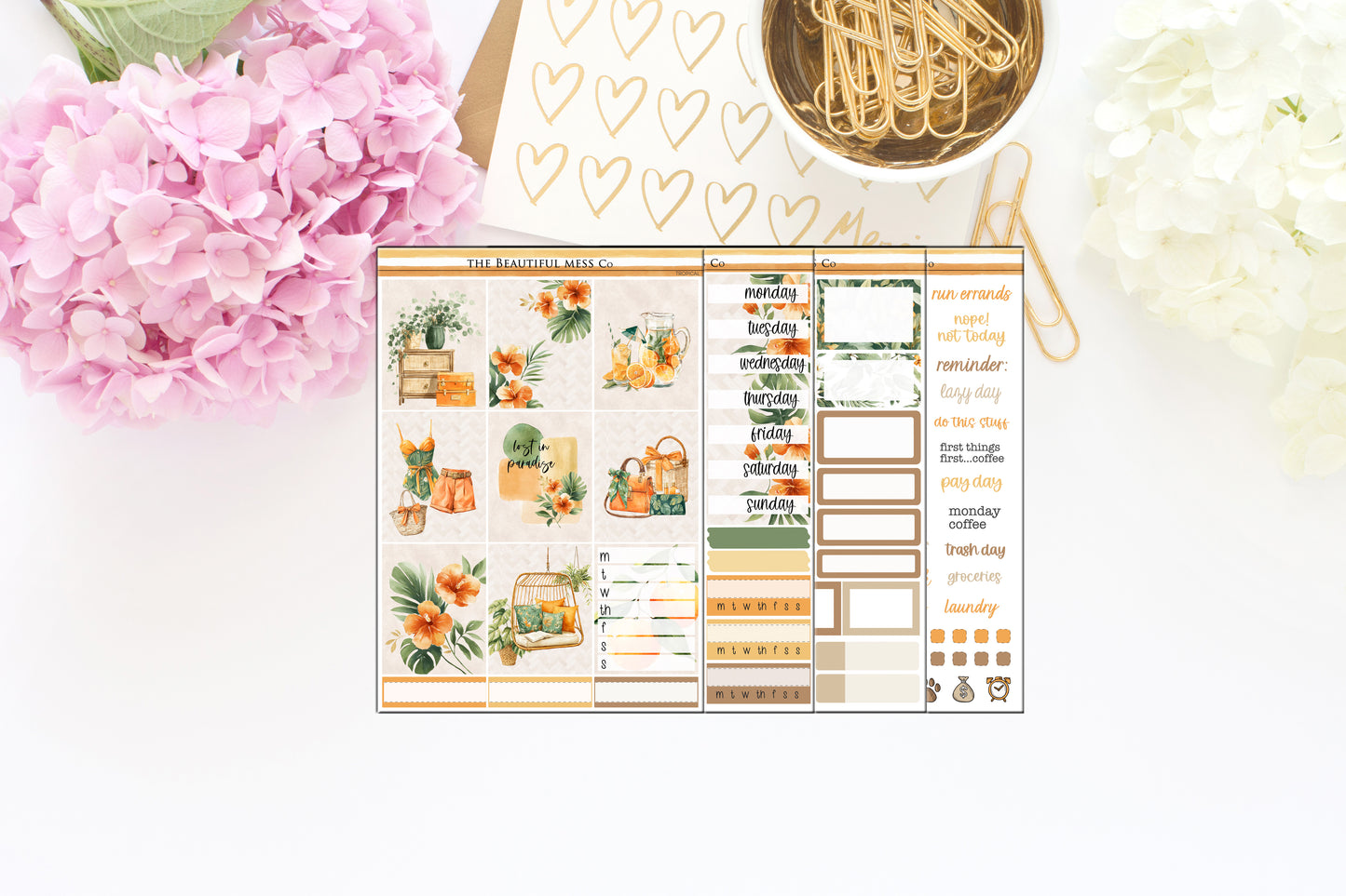 Tropical Vertical Weekly Kit