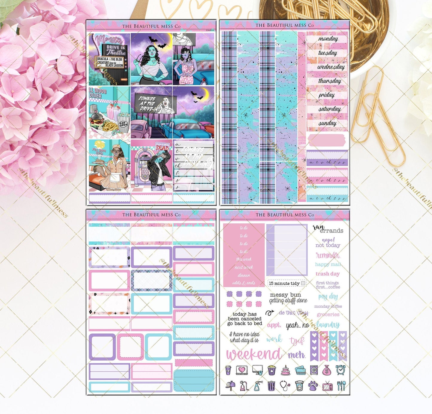 Zombina Vertical Weekly Kit