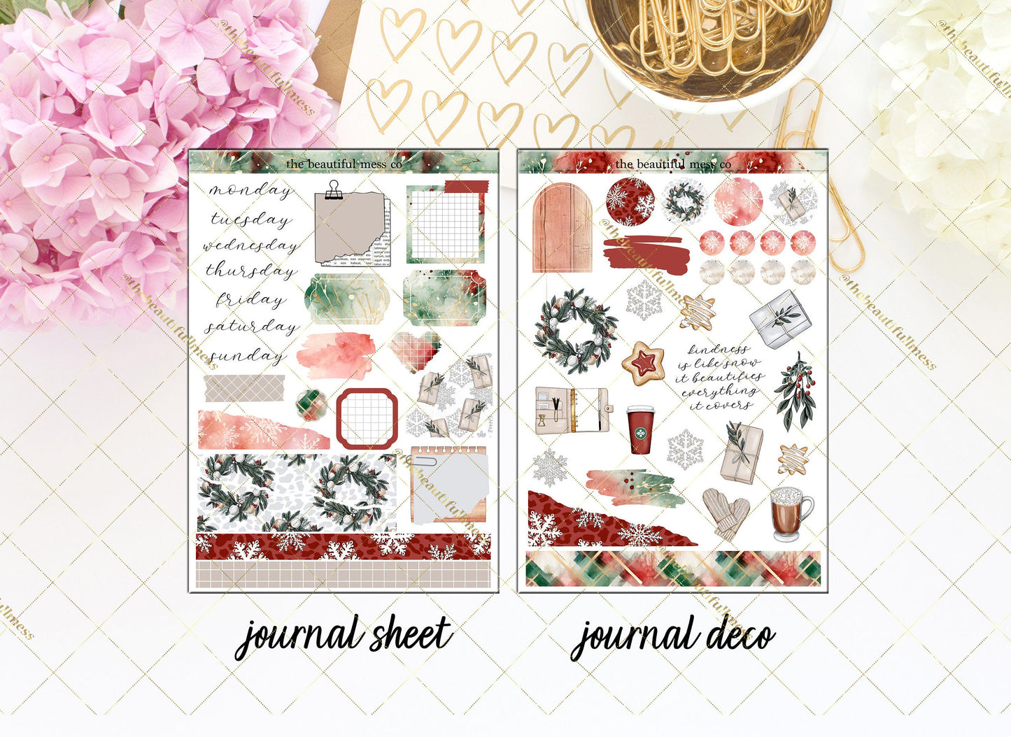 Holiday Classics Journaling kit