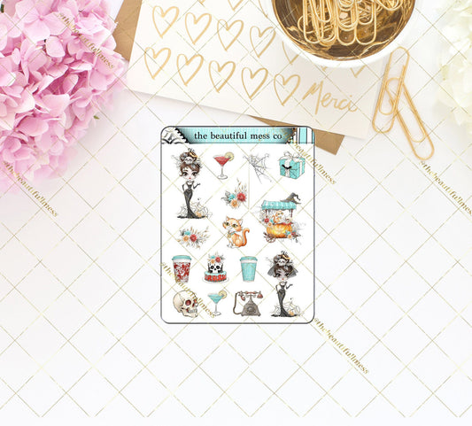 Halloween Breakfast Deco Stickers