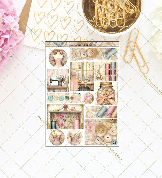 Sewing Room Journaling