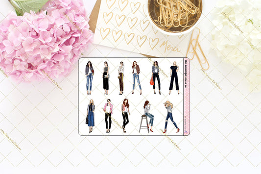 Fashion Beauties 3 Stickers