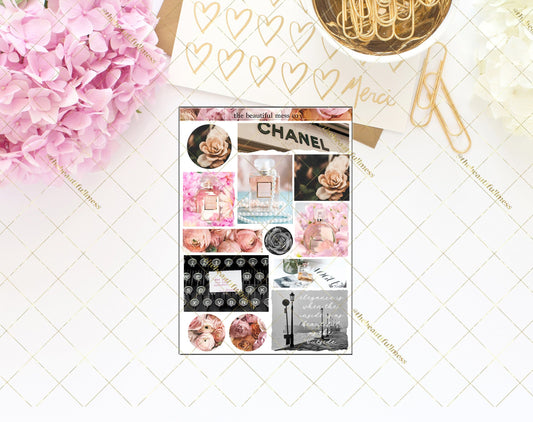 Parfum Journaling Stickers Kit