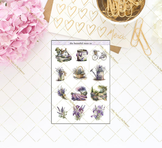 Lavender Fields 2 Deco