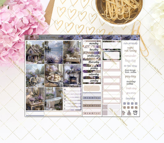 Cottagecore Planner Weekly Kit