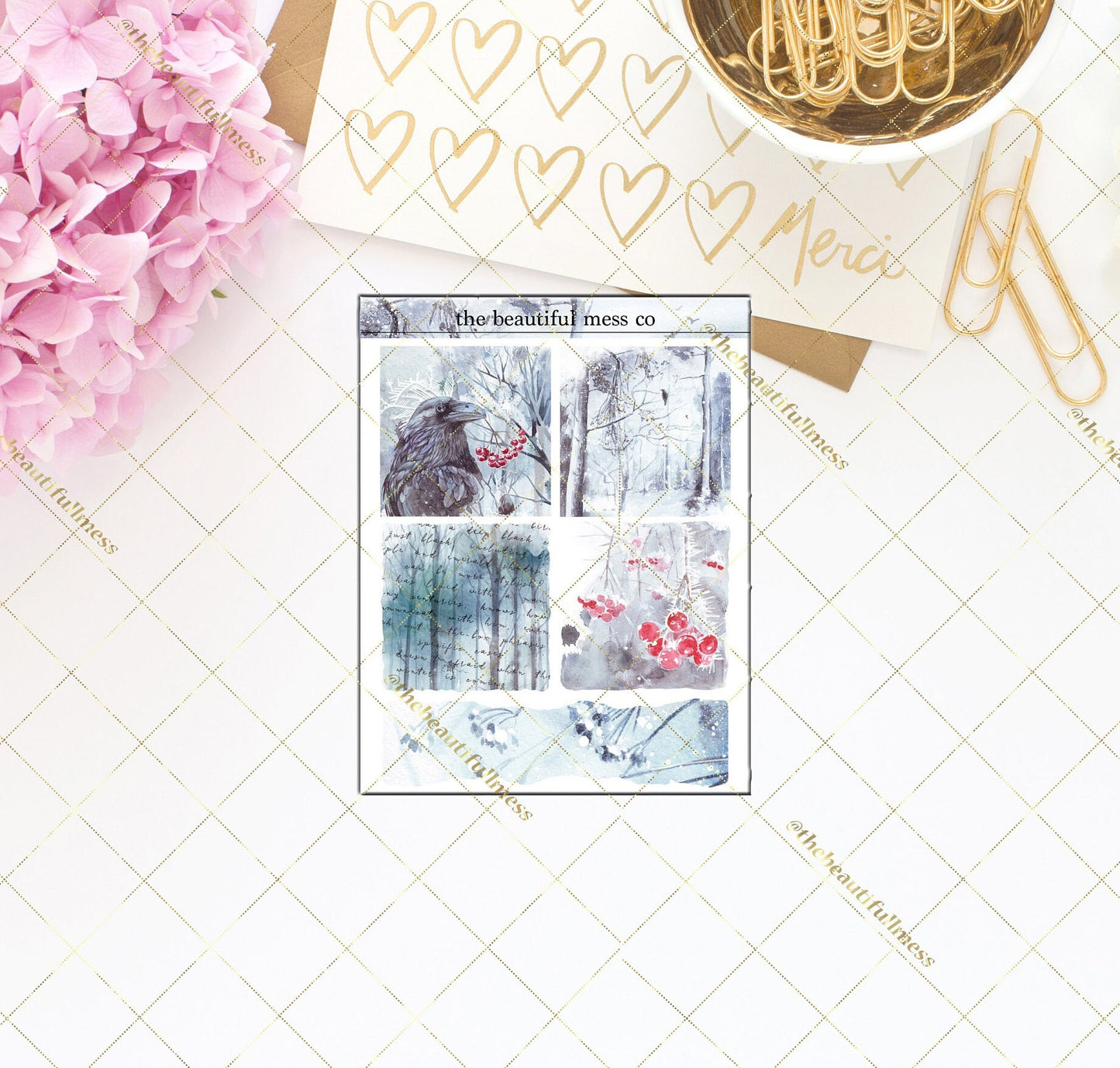 Ravens Winter Mini Journaling