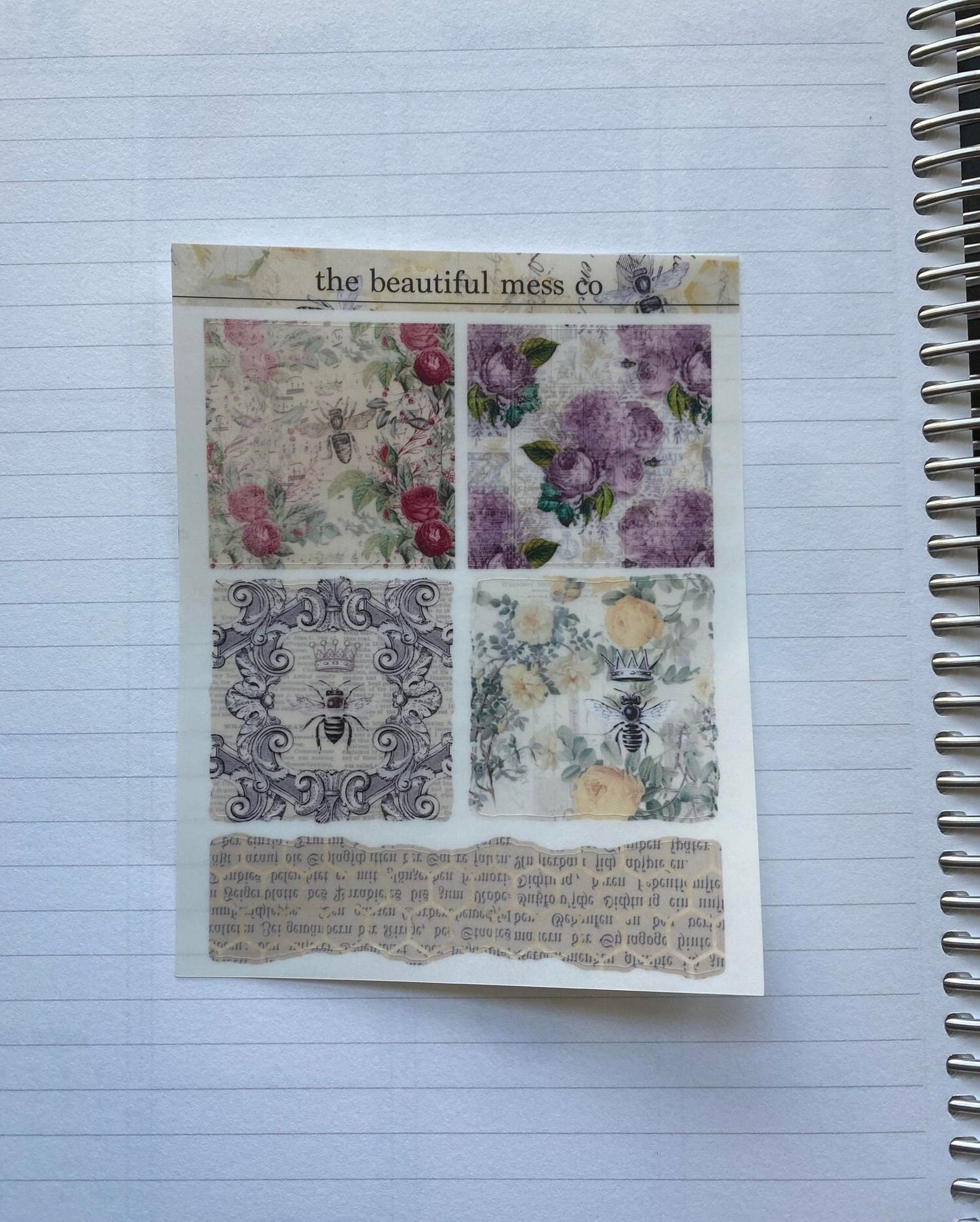 Vintage Hive Mini Journaling
