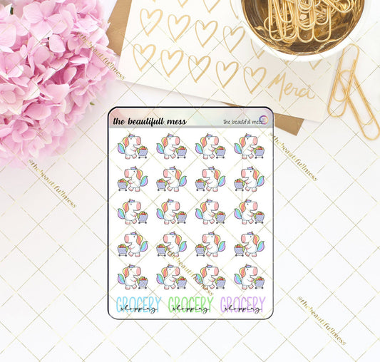 Starlight Grocery Stickers