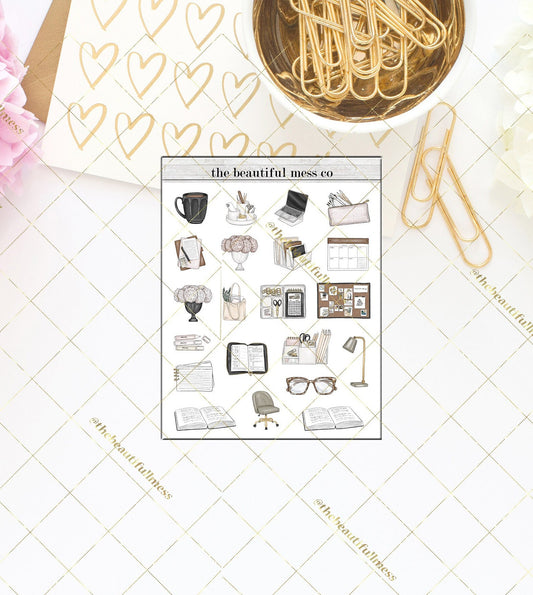 Planner Peace Deco Stickers