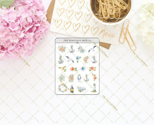 By the Sea Deco Stickers