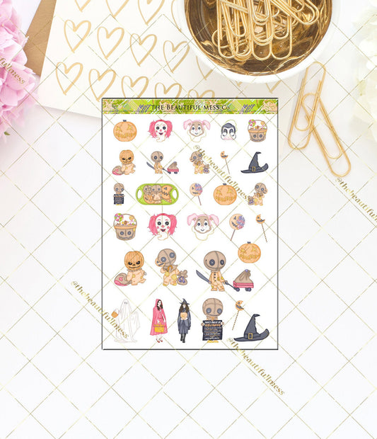 Tricks and Treats Deco Stickers