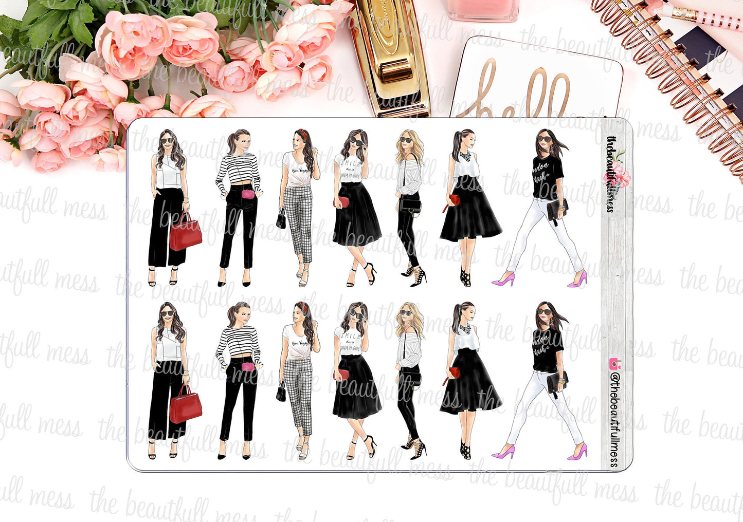 Fashion Beauties Stickers