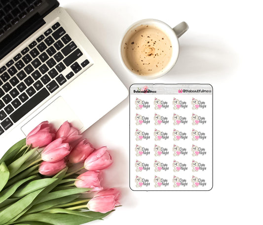 Lily Date Night Stickers