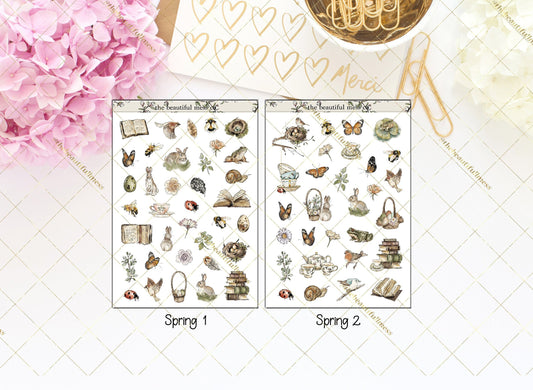 Simply Spring Deco Stickers