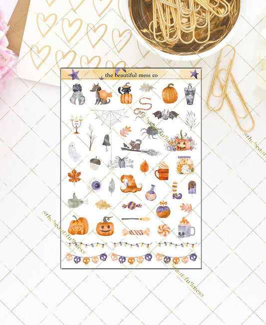 Hauntingly Cute Deco Stickers
